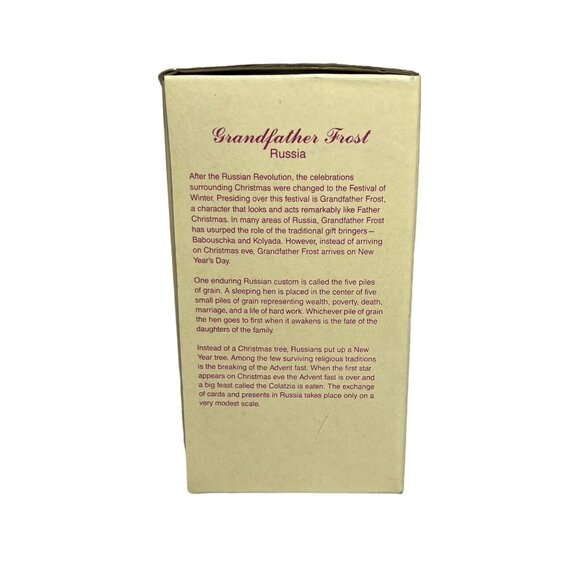 VTG International Santa Claus Collection Christmas Russia Grandfather Frost - Picture 8 of 12